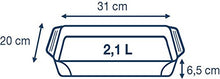 Load image into Gallery viewer, Pyrex 8023510 Set of 3 Borosilicate Glass Oven Plates – Extreme Resistance – Made in France