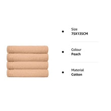 Load image into Gallery viewer, Bath Towels - Set of 4 Bathroom Large Bath Sheets, 100% Luxury Cotton