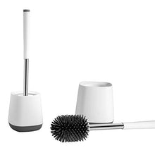 Load image into Gallery viewer, Toilet Brush with Drainage Holder Set