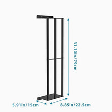 Load image into Gallery viewer, Towel Storage Wall Mounted, Rolled or Folded Towel Holder with 3 Bars