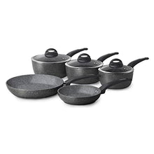 Load image into Gallery viewer, Tower Cerastone T81276 Forged 5 Piece Pan Set with Non-Stick Coating and Soft Touch Handles
