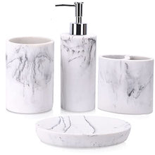 Load image into Gallery viewer, Bathroom Décor Accessories- Set 4 Pcs