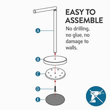 Load image into Gallery viewer, Toilet Paper Roll Holder, Rose Gold, 15x42 cm