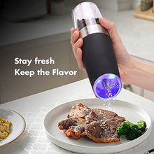 Load image into Gallery viewer, SimCoker Electric Salt and Pepper Grinder Set
