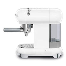 Load image into Gallery viewer, Smeg ECF01WHUK 50's retro style espresso coffee machine