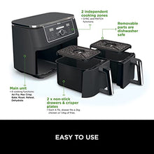 Load image into Gallery viewer, Ninja Foodi MAX Dual Zone Digital Air Fryer