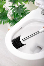 Load image into Gallery viewer, Toilet Brush with Drainage Holder Set