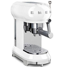 Load image into Gallery viewer, Smeg ECF01WHUK 50's retro style espresso coffee machine