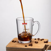 Load image into Gallery viewer, Glass Tea/Coffee Cup with Handle