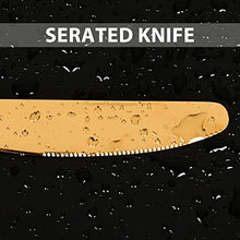 Load image into Gallery viewer, 30 Piece Cutlery Set, Knife, Fork, Spoon, Tableware Cutlery Service for 6