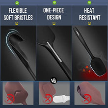 Load image into Gallery viewer, Walfos Silicone Spatula Set - 600ºF Heat Resistant Kitchen Scraper Spatulas