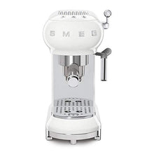 Load image into Gallery viewer, Smeg ECF01WHUK 50's retro style espresso coffee machine
