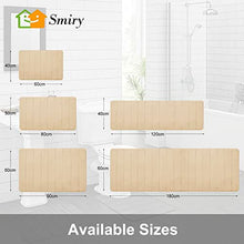 Load image into Gallery viewer, Smiry Memory Foam Bath Mat, 40 x 60 cm, Extra Soft Non-Slip Bathroom Mat, Super Absorbent Bath Mats for Bathroom Floor, Machine-Washable Dry Bath Rug Foot Mat, Beige