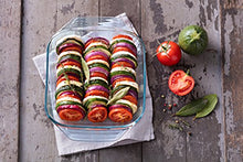 Load image into Gallery viewer, Pyrex 8023510 Set of 3 Borosilicate Glass Oven Plates – Extreme Resistance – Made in France