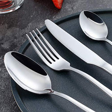 Load image into Gallery viewer, Cutlery Set, BEWOS 16-Piece Stainless Steel Flatware Set