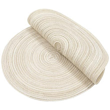 Load image into Gallery viewer, SHACOS Set of 6 Round Woven Placemats