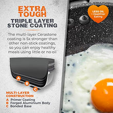 Load image into Gallery viewer, Tower Cerastone T81276 Forged 5 Piece Pan Set with Non-Stick Coating and Soft Touch Handles