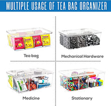 Load image into Gallery viewer, Plastic Tea Bag Holder (Pack of 3)