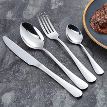 Load image into Gallery viewer, Cutlery Set, BEWOS 16-Piece Stainless Steel Flatware Set