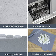 Load image into Gallery viewer, Grey Chopping Board Set of 4