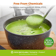 Load image into Gallery viewer, Tower Cerastone T81276 Forged 5 Piece Pan Set with Non-Stick Coating and Soft Touch Handles