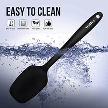 Load image into Gallery viewer, Walfos Silicone Spatula Set - 600ºF Heat Resistant Kitchen Scraper Spatulas