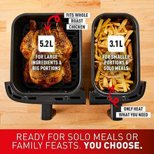 Load image into Gallery viewer, Tefal Easy Fry Dual Zone Digital Air Fryer