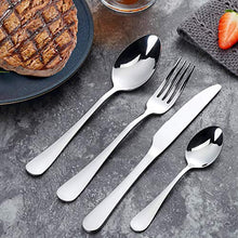 Load image into Gallery viewer, Cutlery Set, BEWOS 16-Piece Stainless Steel Flatware Set
