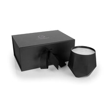 Load image into Gallery viewer, Geometric Black Matte Candle