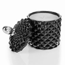 Load image into Gallery viewer, Diamond Mini Black Candle