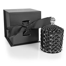 Load image into Gallery viewer, Diamond Mini Black Candle