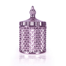 Load image into Gallery viewer, Diamond Metallic Pink Candle