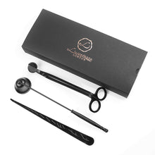 Load image into Gallery viewer, Luxury Candle Accessory Set-Black Matte