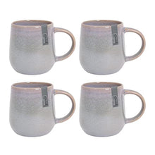 Load image into Gallery viewer, YöL Set of 4 Mugs Reactive Glaze Stoneware
