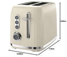 Load image into Gallery viewer, Breville Bold Vanilla Cream 2-Slice Toaster with High-Lift and Wide Slots
