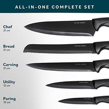 Load image into Gallery viewer, Ultra-Sharp Stainless Steel Kitchen Knife Set
