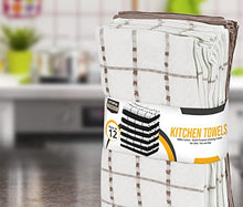 Load image into Gallery viewer, Utopia Towels -12 Kitchen Towels Set
