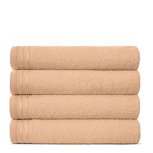 Load image into Gallery viewer, Bath Towels - Set of 4 Bathroom Large Bath Sheets, 100% Luxury Cotton
