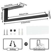 Load image into Gallery viewer, Kitchen Roll Holder Under Cabinet-Self-Adhensive
