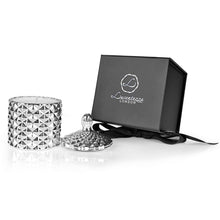 Load image into Gallery viewer, Diamond Mini Silver Candle
