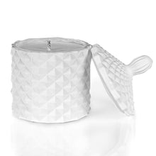 Load image into Gallery viewer, Diamond Mini Matte White Candle
